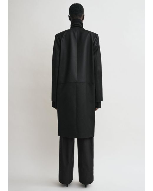 Totême  Black Chintz Coat