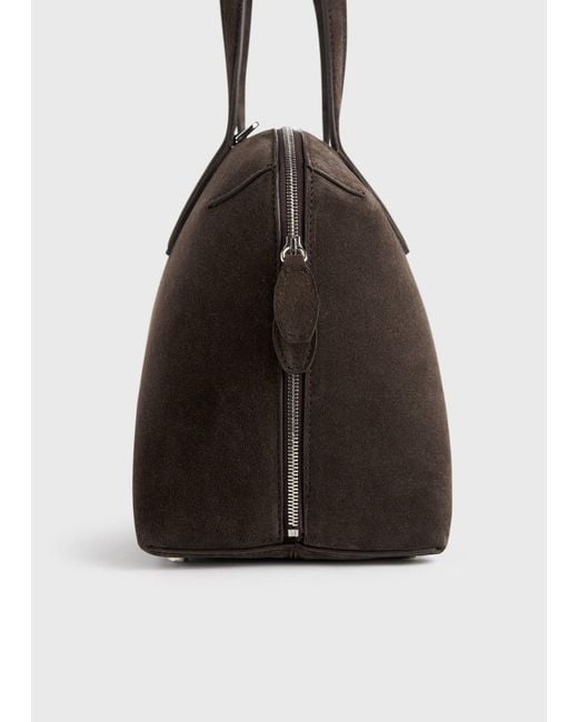 Totême  Black Medium Suede Day Tote