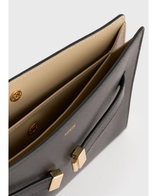 Totême White Belted Leather Crossbody