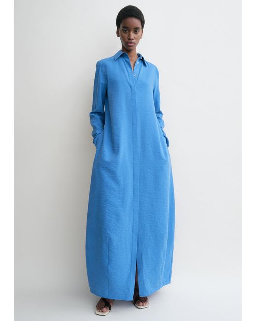 Totême Blue Parachute Shirtdress