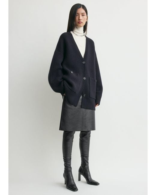 Totême Blue Longline Cardigan