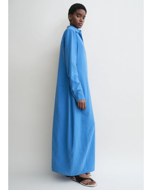 Totême Blue Parachute Shirtdress