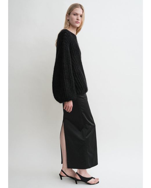 Totême Black Puffed Knit