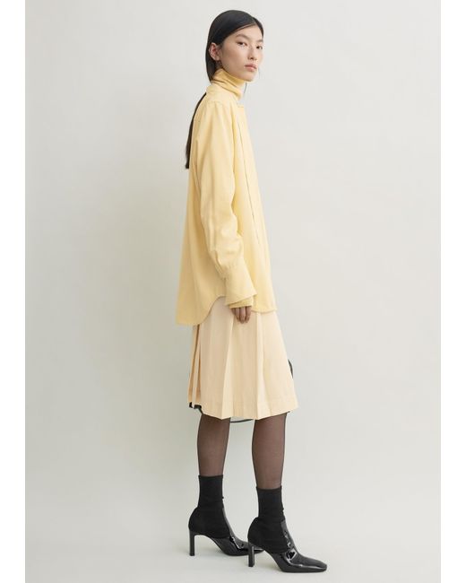 Totême Natural Long Scarf Blouse