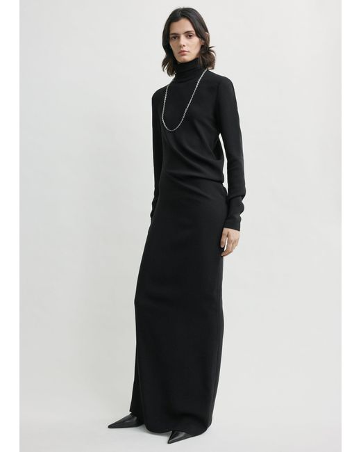 Totême  Blue Long Twist Dress
