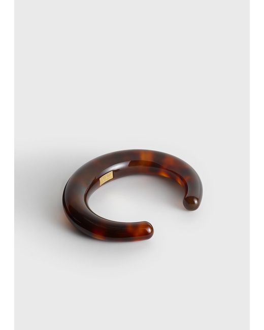 Totême  White Sculpted Cuff