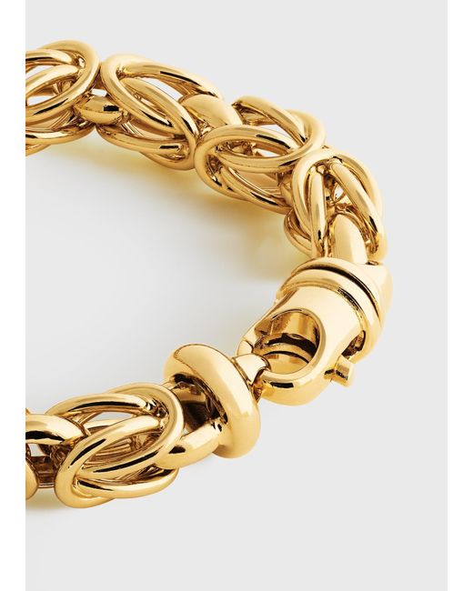 Totême  Metallic Byzantine Bracelet
