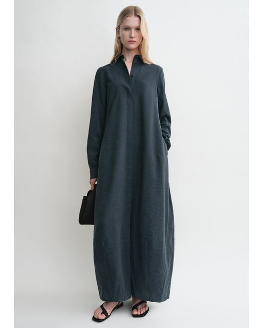 Totême Blue Parachute Shirtdress
