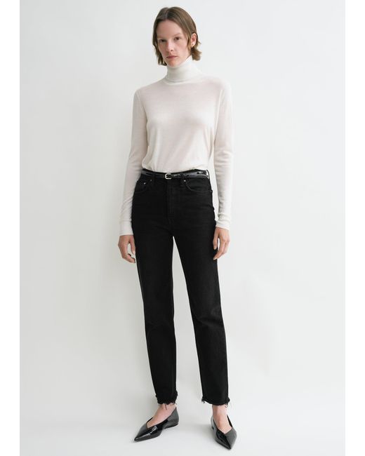 Totême White Classic Cut Denim