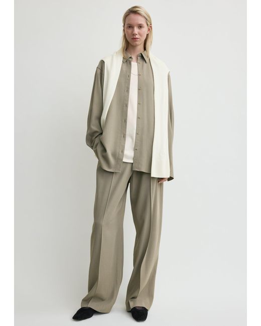 Totême  Natural Classic Tuxedo Shirt