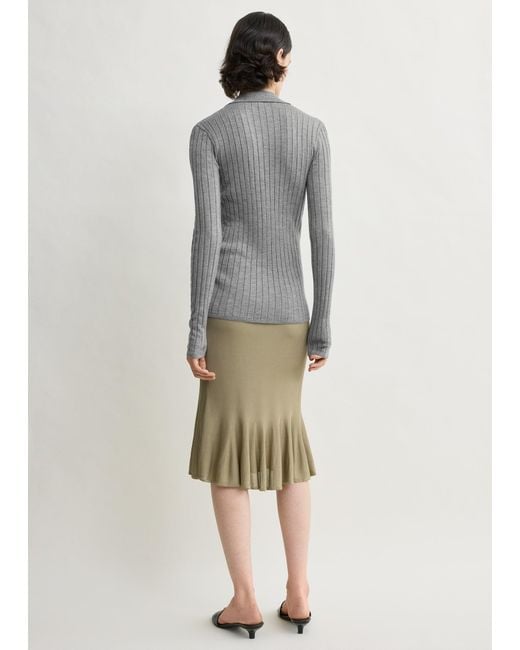 Totême  Multicolor Slim Ribbed Shirt