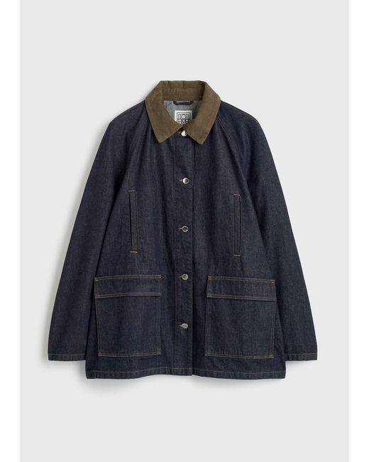 Totême  Blue Denim Country Jacket