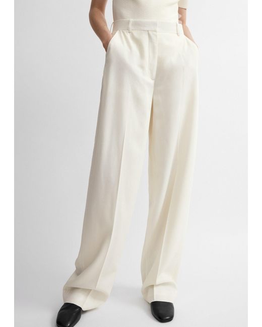 Totême Natural High-Waist Trousers