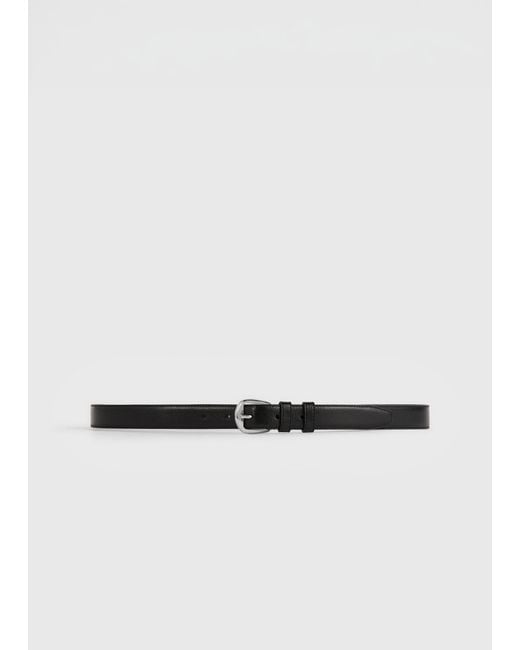 Totême White 2.5Cm Classic Belt