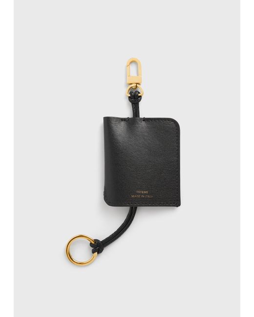 Totême  Black Leather Keyring