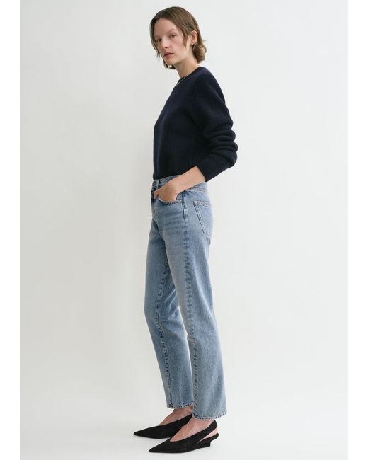 Totême Blue Twisted Seam Denim