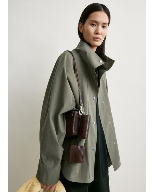 Totême Green Summer Parachute Jacket