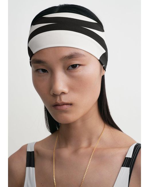Totême  Multicolor Monogram Headband