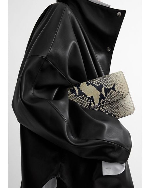 Totême Black Nappa Parachute Jacket