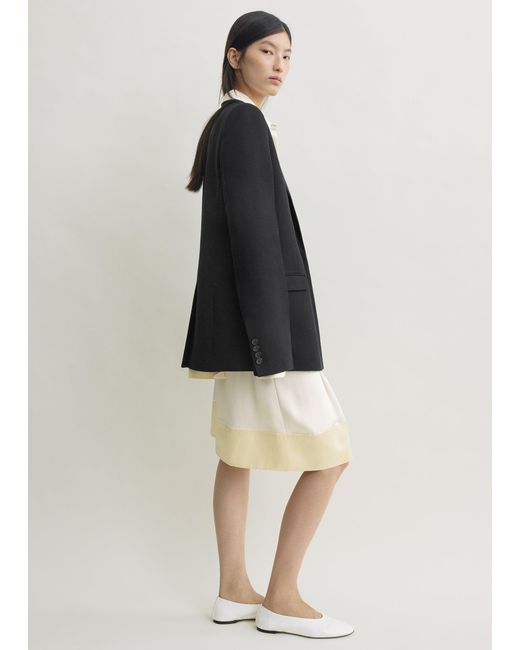 Totême Black Slim Tailored Blazer