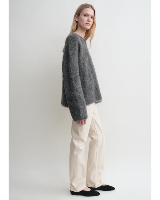 Totême  Multicolor Boxy Alpaca Knit