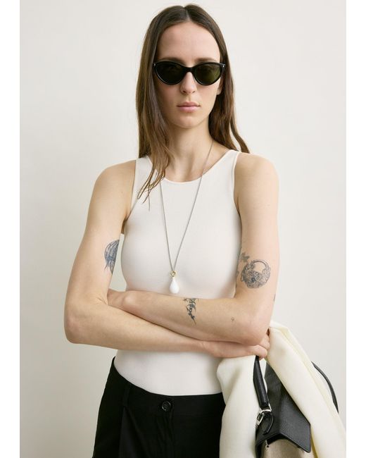 Totême Natural Classic Compact Knit Tank