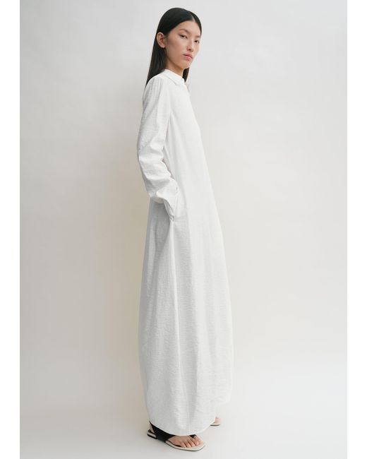 Totême White Parachute Shirtdress
