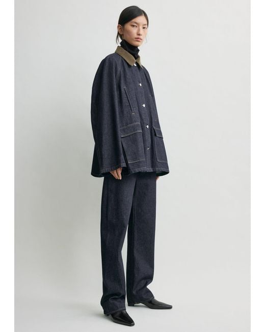 Totême  Blue Denim Country Jacket