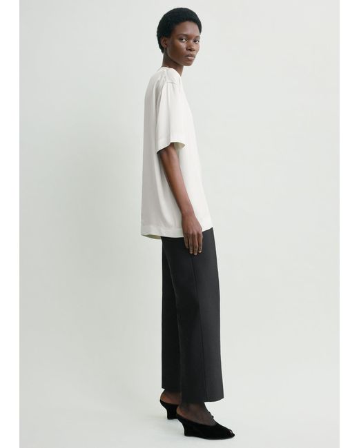 Totême  White Satin Tee