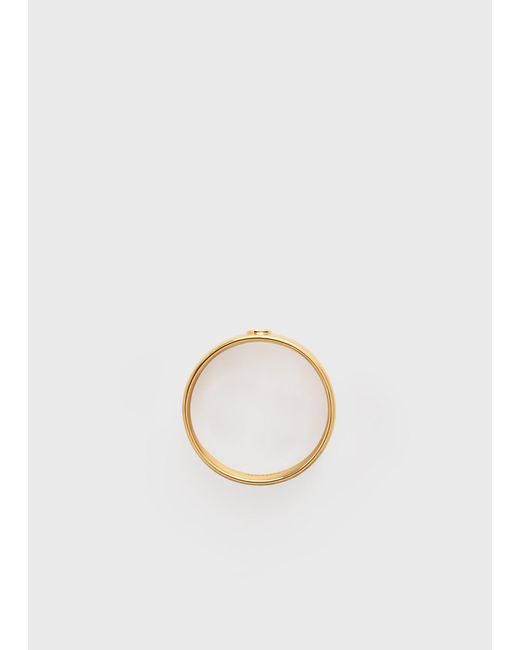 Totême  White Cigar Diamond Midi Ring 18Kt