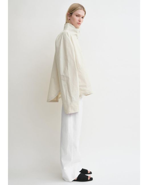 Totême  White Summer Parachute Jacket