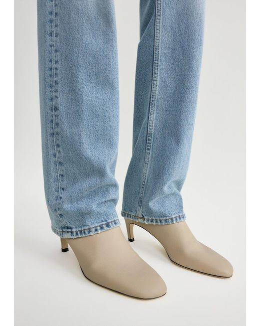 Totême  Natural Soft Nappa Ankle Boots