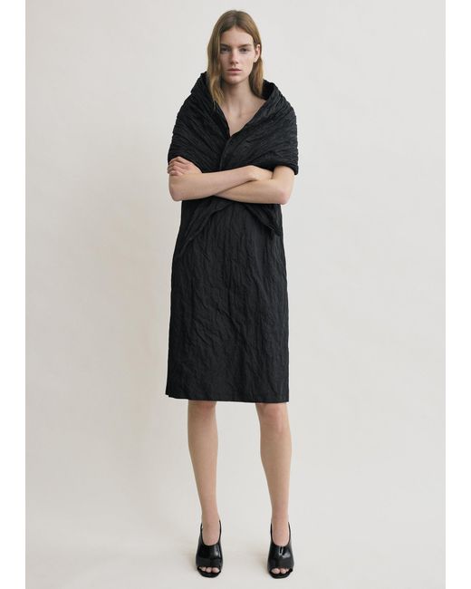 Totême  Black Big Scarf