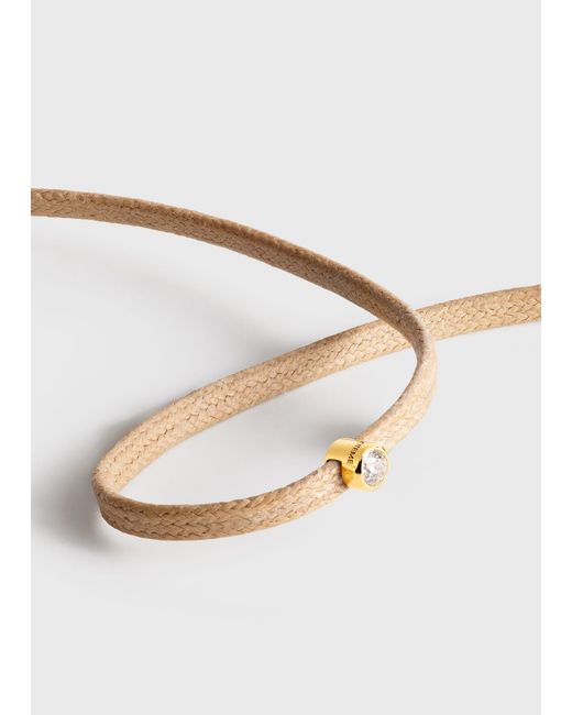 Totême White Mini Diamond Bracelet