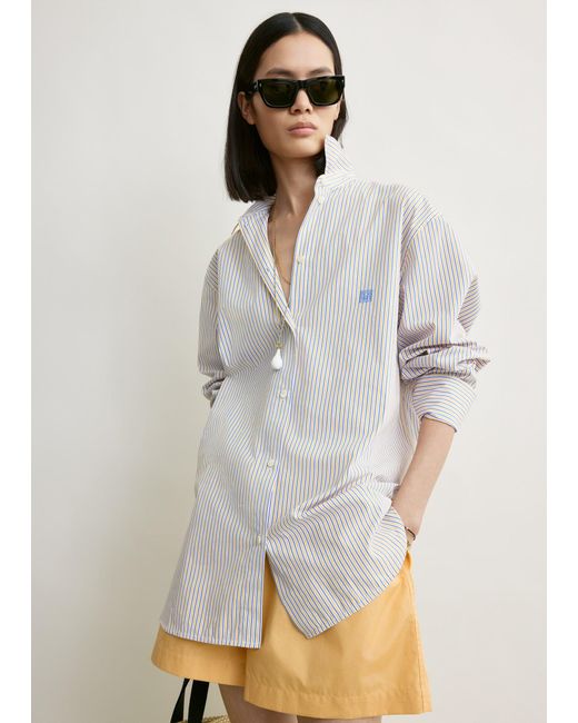 Totême  Natural Striped Summer Shirt