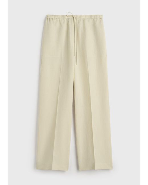 Totême Natural Fluid Drawstring Trousers