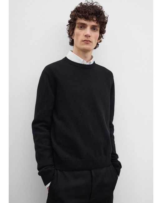Totême Blue Cashmere Crew