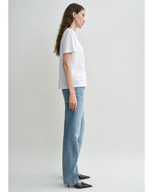 Totême  Blue Low Straight Denim