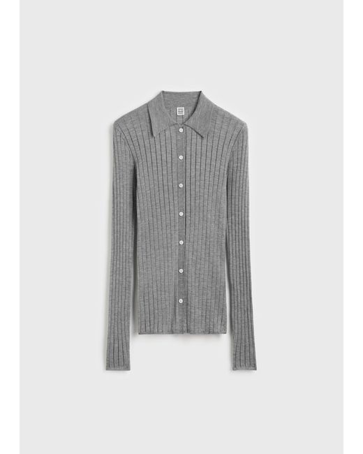 Totême  Multicolor Slim Ribbed Shirt