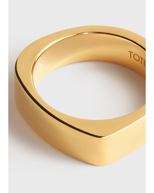 Totême  Metallic Signature Ring