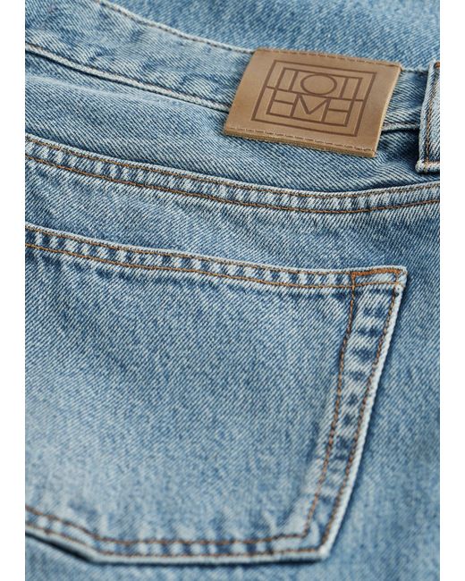 Totême  Blue Low Straight Denim