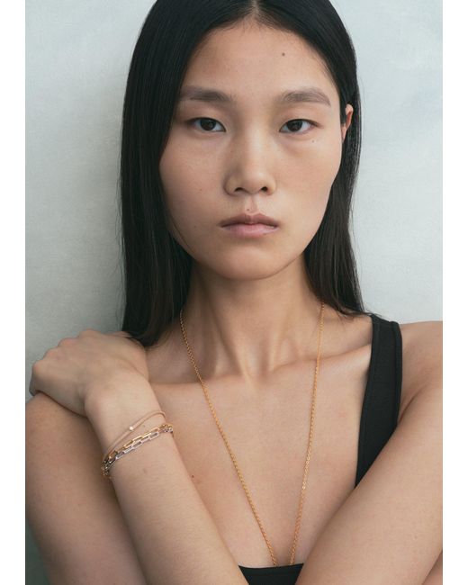 Totême White Mini Diamond Bracelet
