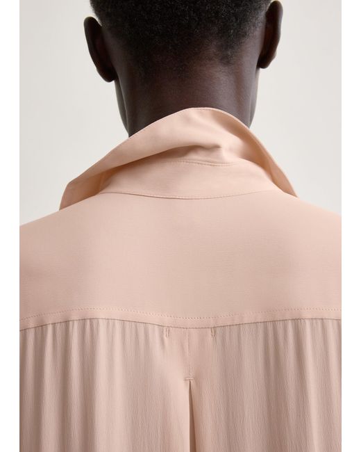 Totême  Natural Pleated Shirtdress