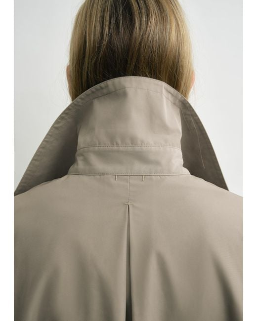 Totême  White Car Coat