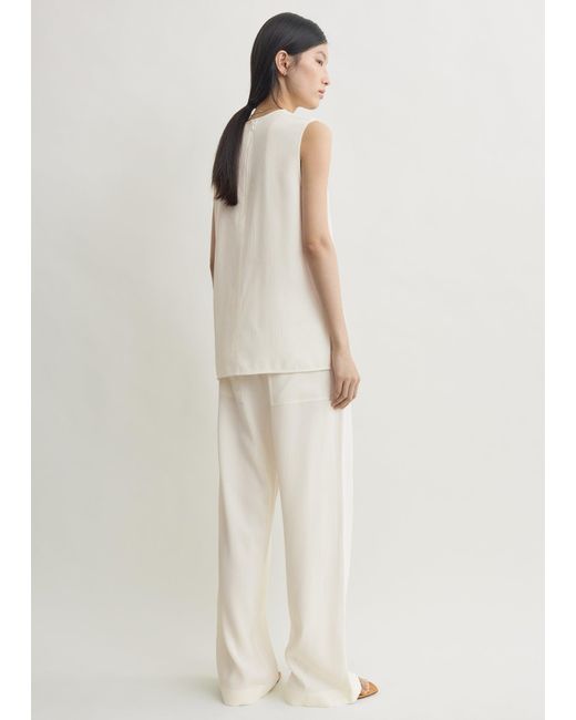 Totême  Natural Woven Stripe Top