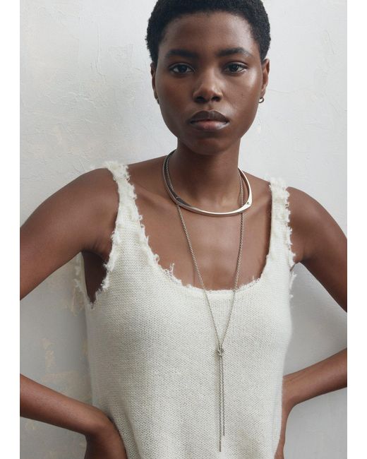 Totême White Rope Lariat