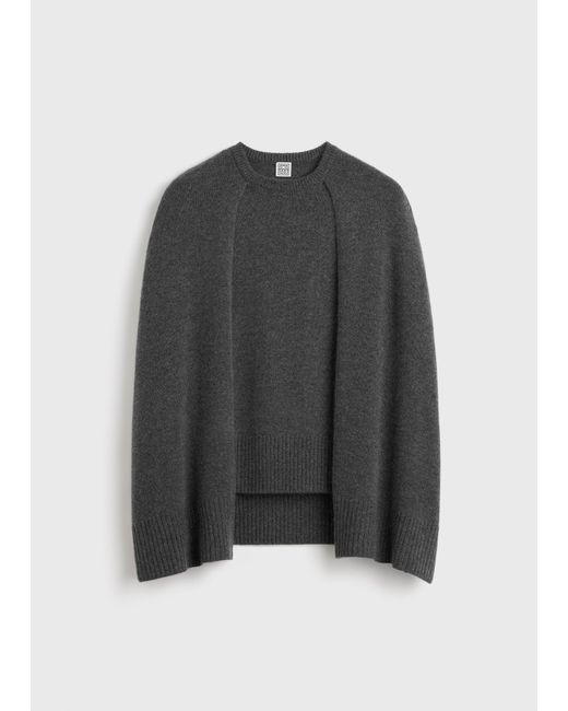 Totême Multicolor Crew Cape Knit Dark