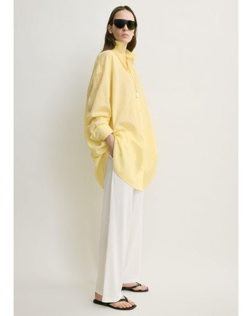 Totême Natural Long Summer Shirt