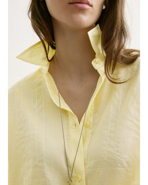 Totême Natural Long Summer Shirt