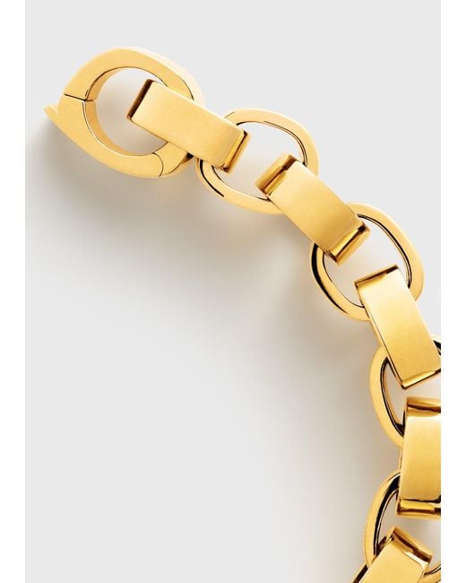 Totême  Metallic Pebble Bracelet